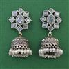 Oxidised Jhumki with 2 Tone Plating