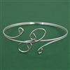 Oxidised Classic Baju Band with Rhodium Plating