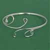 Oxidised Classic Baju Band with Rhodium Plating