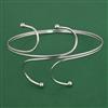 Oxidised Classic Baju Band with Rhodium Plating