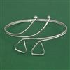 Oxidised Classic Baju Band with Rhodium Plating