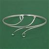 Oxidised Classic Baju Band with Rhodium Plating