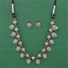 Oxidised Birds Necklace with 2 Tone Plating