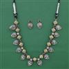 Oxidised Birds Necklace with 2 Tone Plating