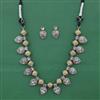 Oxidised Birds Necklace with 2 Tone Plating