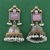 Oxidised Jhumki with 2 Tone Plating