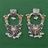 Oxidised Birds Earring with 2 Tone Plating