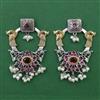 Oxidised Birds Earring with 2 Tone Plating