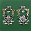 Oxidised Birds Earring with 2 Tone Plating