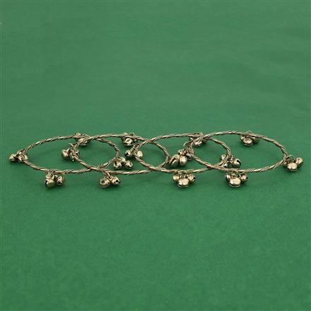 Oxidised 4 Pc with Mehndi Plating