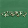 Oxidised Delicate Bangles with Gold Plating