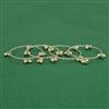 Oxidised Delicate Bangles with Gold Plating