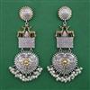 Oxidised Animal Earring with 2 Tone Plating