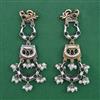 Oxidised Birds Earring with 2 Tone Plating