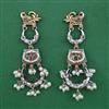 Oxidised Birds Earring with 2 Tone Plating