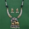 Oxidised Animal Necklace with 2 Tone Plating
