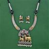 Oxidised Animal Necklace with 2 Tone Plating