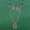 Oxidised Birds Necklace with 2 Tone Plating
