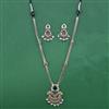 Oxidised Birds Necklace with 2 Tone Plating