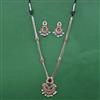 Oxidised Birds Necklace with 2 Tone Plating