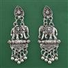 Oxidised Animal Earring with Rhodium Plating