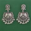 Oxidised Animal Earring with Rhodium Plating