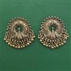 Oxidised Birds Earring with Mehndi Plating