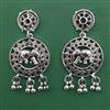 Oxidised Animal Earring with Rhodium Plating