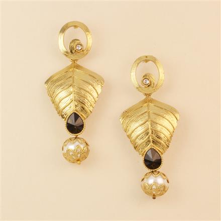 Indo Western Classic Earring with mehndi plating