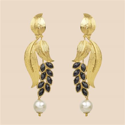 Indo Western Trendy Earring with mehndi plating