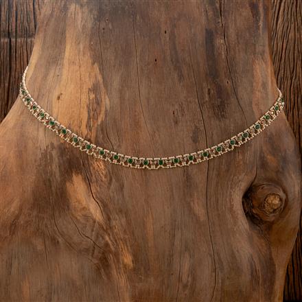 Antique Moti Belt With Mehndi Plating