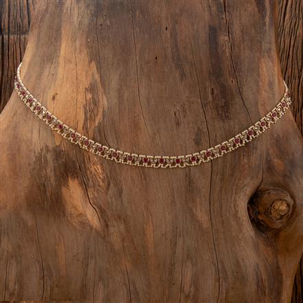Antique Moti Belt With Mehndi Plating