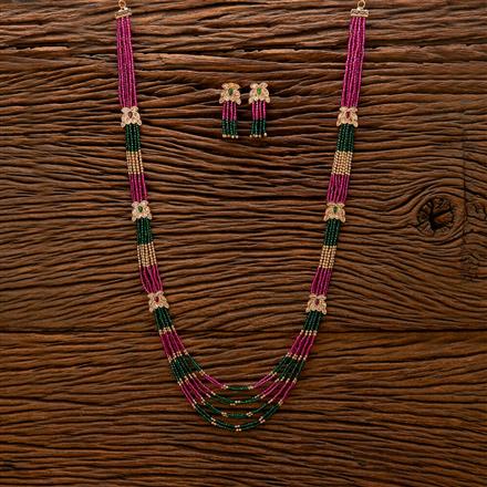 Antique Mala Necklace With Gold Plating