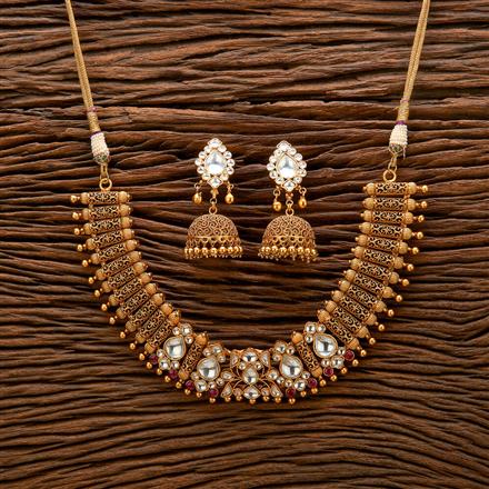 Antique Classic Necklace With Gold Plating