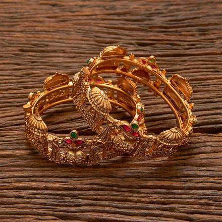 Antique Openable Bangles With Gold Plating