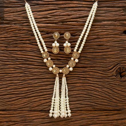 Antique Mala Necklace With Gold Plating