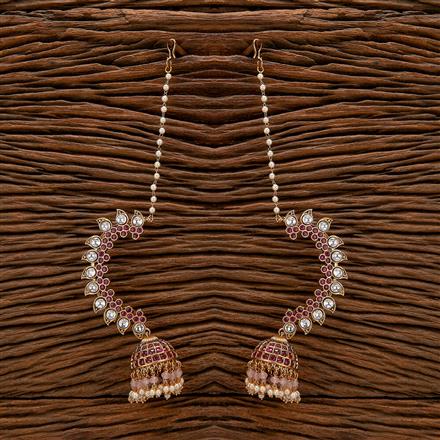 Antique Earcuff With Matte Gold Plating