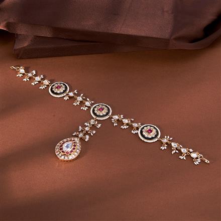 Kundan Moti Shishful With Gold Plating