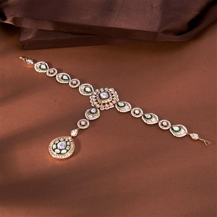 Kundan Classic Shishful With Gold Plating