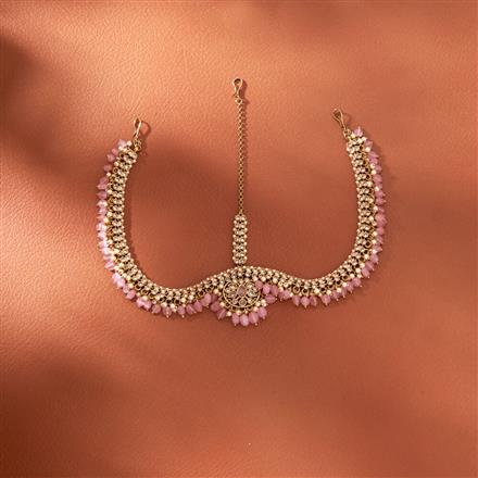 Antique Beads Damini With Mehndi Plating