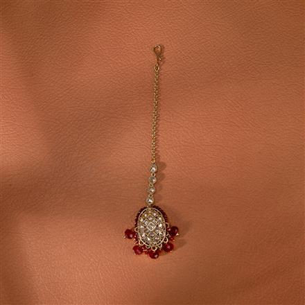 Antique Classic Tikka With Mehndi Plating