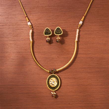 Kundan Classic Necklace With Gold Plating