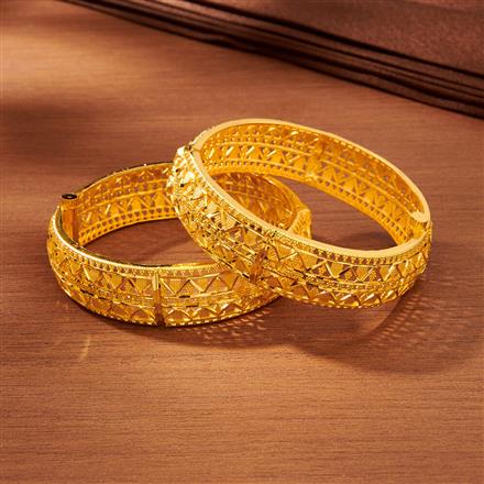 Antique Openable Bangles With Gold Plating