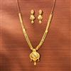 Antique Plain Gold Necklace With Gold Plating