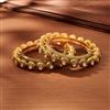Kundan Classic Bangles With Gold Plating