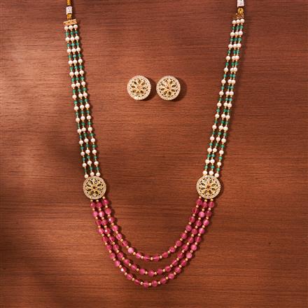 Antique Classic mala necklace With Gold Plating