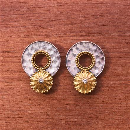 Antique Classic Earring With 2 Tone Plating
