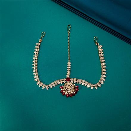 Antique Classic Damini With Mehndi Plating