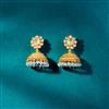 Antique Jhumki With Matte Gold Plating