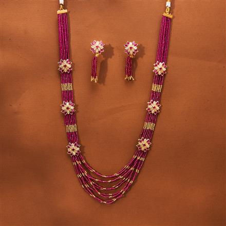 Antique Mala Necklace With Gold Plating